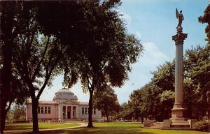 Gilbert M. Simmons Library Situated in Library Park Kenosha, Wisconsin USA