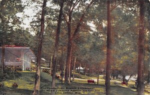 The Foreground Summer Encampment Young Men's Christian Association College - ...