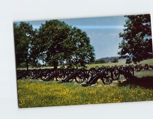 Postcard Replicas of Cannons Site of General Knox Artillery Pennsylvania USA