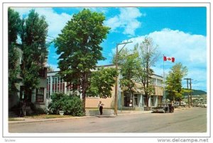 Street view,  Post Office,  Edmundston,  New Brunswick,  Canada,   PU_1969