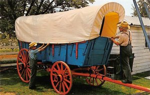 Old Covered Wagon Amish Unused 