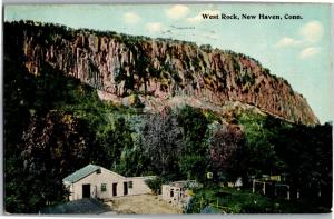 West Rock, New Haven CT c1912 Vintage Postcard O10