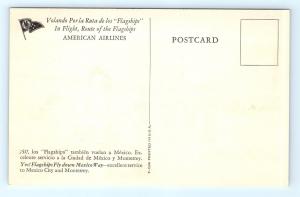 Postcard American Airlines Flagship Mexico City K02