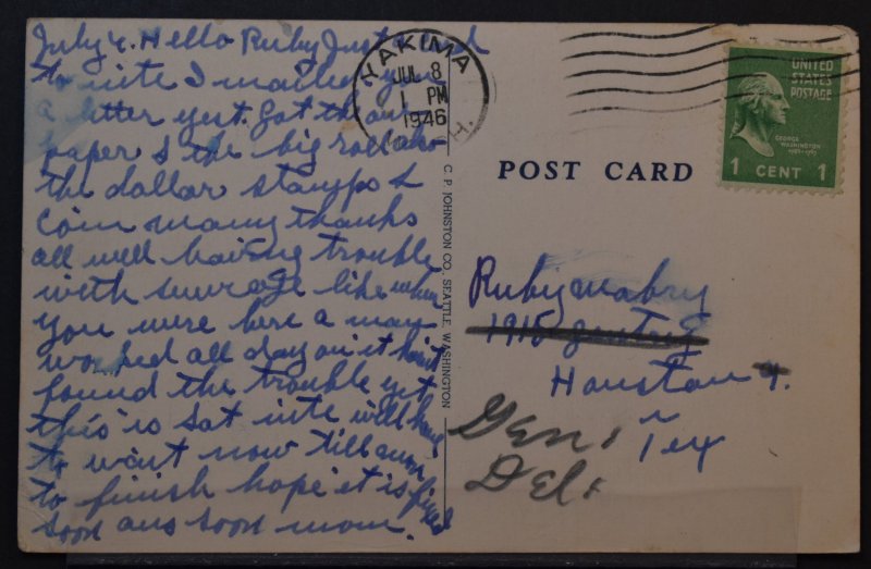 Apple Blossoms, Washington - 1946