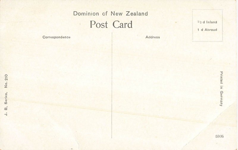 New Zealand~Maori Chief Mohi Tirongomau~1920s Color Photo  Postcard