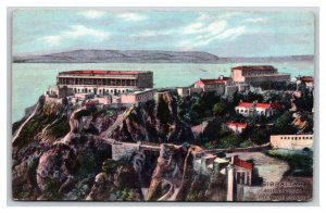 Buena Vista From The South Gibraltar UNP DB Postcard P21