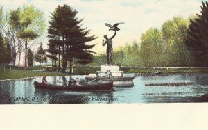 The Dyer Memorial, Roger Williams Park - Providence, Rhode Island UDB Postcard