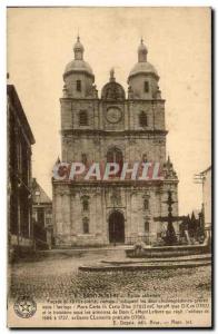 Belgie Belgium Postcard Old Saint Hubert Parish Church