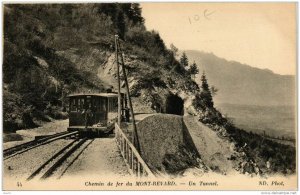 CPA Chemin de fer du Mont-Revard Un Tunnel (723863)