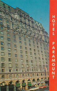 Hotel Paramount NYC New York City Forty-Sixth Street West of Broadway - pm 1974