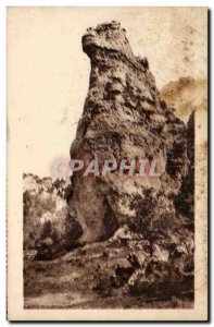 Old Postcard Aveyron Montpellier Old Circus amats the Sphinx