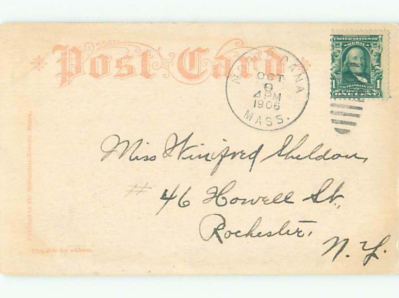 Pre-1907 ART BUILDING Springfield Massachusetts MA Q2199