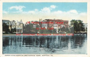 VA, Norfolk, Virginia, Sarah Leigh Hospital, Nurses Home, Nowitzky News Pub