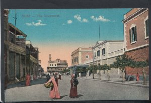 Egypt Postcard - Suez - The Governorat    RS15091