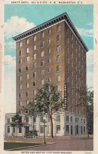 WASHINGTON D.C., PU-1930; Ebbitt Hotel