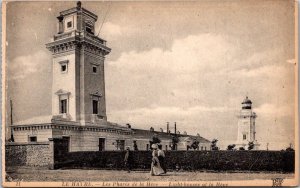 Lighthouse Les Phares de la Heve Le Havre France