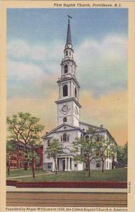 Rhode Island Providence First Baptist Church