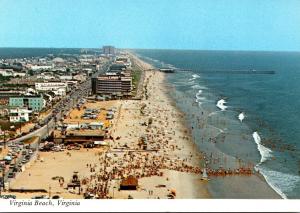 Virginia Virginia Beach Greetings Aerial View