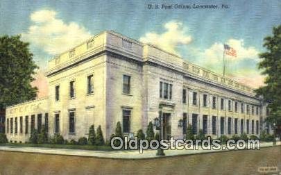 Lancaster, PA USA Post Office 1949 