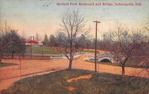 Garfield Park Boulevard and Bridge - Indianapolis, Indiana IN