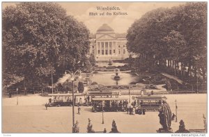 WIESBADEN, Hesse, Germany, 1900-1910's; Blick Auf Das Kurhaus