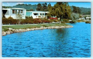 SCOTTS VALLEY, California CA ~ SPRING LAKES Mobile Home Park c1970s  Postcard