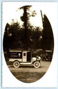 OAKLAND, CA ~ Repro Advertising DREYER'S GRAND ICE CREAM Truck  4x6 Postcard