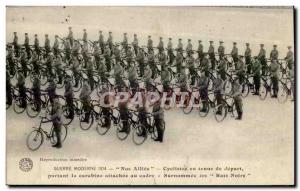 Modern War 1914 Our allies Cyclists in keeping departure Black rats (cycling ...