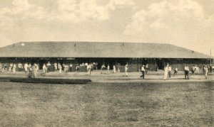 Postcard Early View of Bathing Pavilion, Rocky Neck State Park, East Lyme, CT.