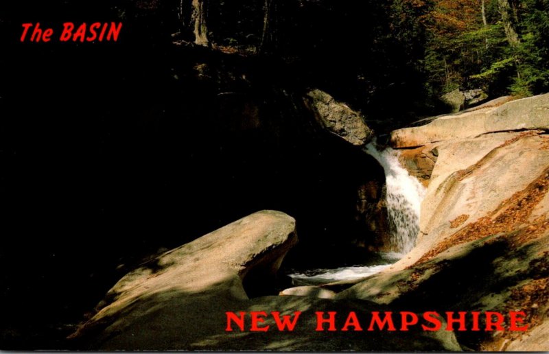New Hampshire Franconia Notch The Basin
