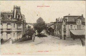 CPA ARCHES - Rue de la gare (153898)