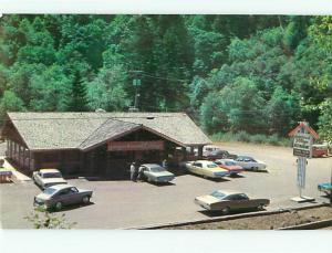 Gingerbread Village Restaurant Mapleton Oregon Aerial View   Postcard # 8892