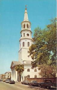 Charleston South Carolina~St Michael's Church~Classic Cars-Chevy Truck~1960s Pc