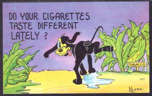 Do Your Cigarettes Taste Different Lately? Dog,Tobacco Comic