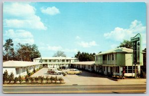 Roadside~Shamrock Motel On US 41 Valdosta Georgia~Vintage Postcard