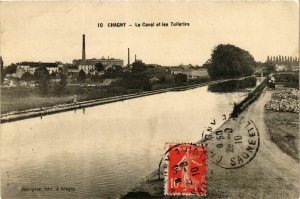 CPA Chagny Le Canal et les Tuileries FRANCE (952597)