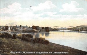 Junction of Susquehanna & Chenango River Binghamton, New York