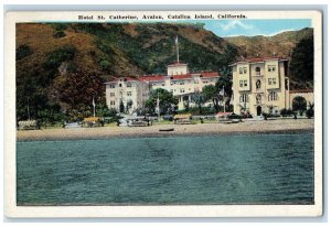 c1920's Hotel St. Catherine Avalon Catalina Island California CA Postcard