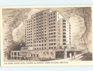 1940's HOTEL SCENE Kansas City KS H0482