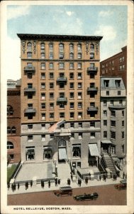 Boston MA Hotel Bellevue 1900s-20s Vintage Postcard
