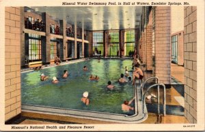 Mineral Water Swimming Pool Missouri Health Pleasure Resort Excelsior Springs