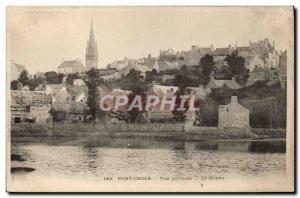 Postcard Old Bridge Cross Vue Generale Le Goyen