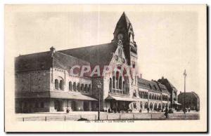 Old Postcard Metz New Station