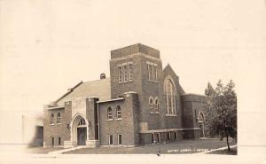 Arthur Illinois Baptist Church Real Photo Antique Postcard K48276