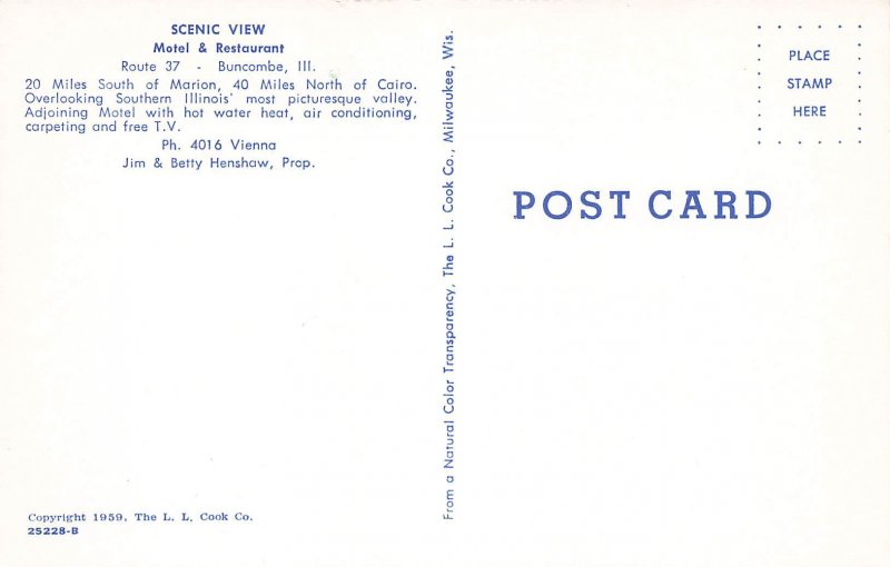 381033-Illinois, Buncombe, Scenic View Motel & Restaurant