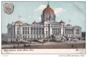 State Capitol & Seal, Little Rock, Arkansas, 00-10s