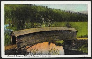 Humpback Bridge On Midland Trail Covington Virginia Unused c1920s