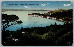 Postcard Constantinople Bosphore Turkey c1910s Arnaout Keuy Turkish Straits