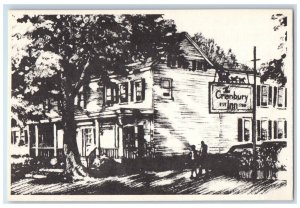 c1960's Historic Cranbury Inn Gracious Country Dining Cranbury NJ Postcard 