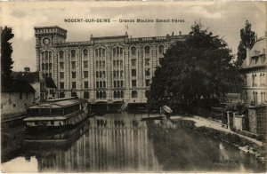 CPA NOGENT-sur-SEINE Grands MOULINS Sassot freres Aube (101036)